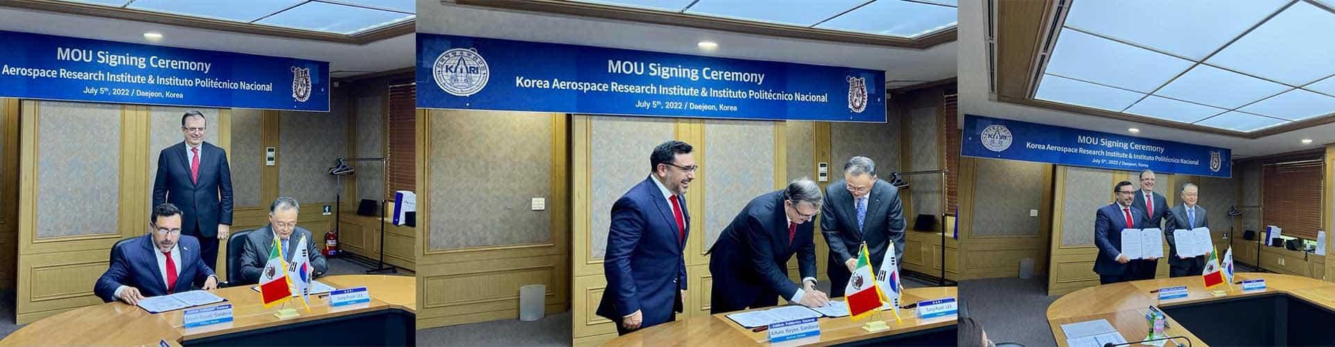 México y Corea del Sur fortalecen cooperación aeroespacial