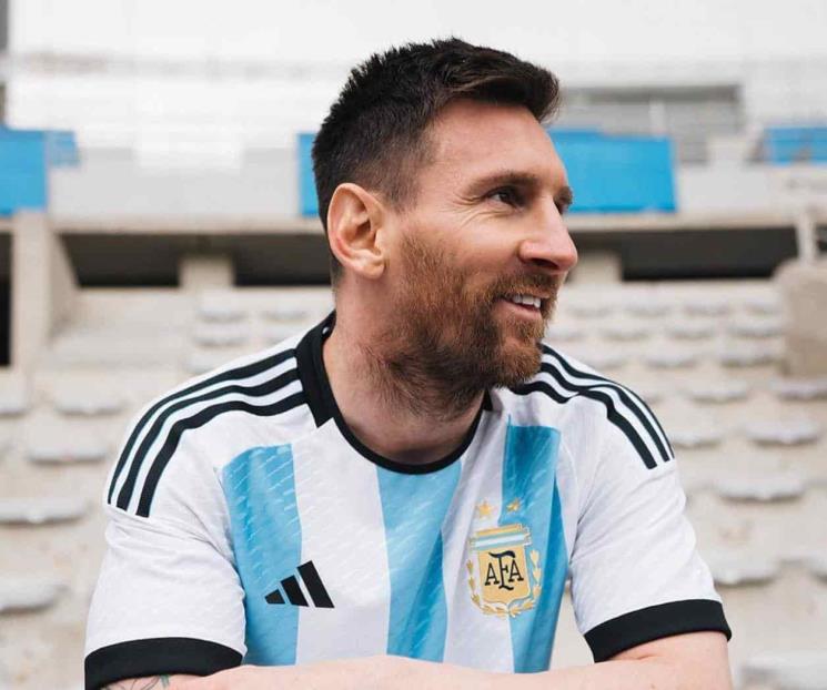Presenta Argentina su jersey para Qatar 2022 Presenta Argentina su jersey para Qatar 2022