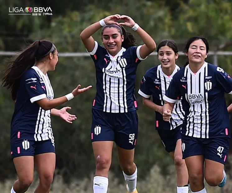 Siguen Rayadas Sub-18 invictas en la Liga MX