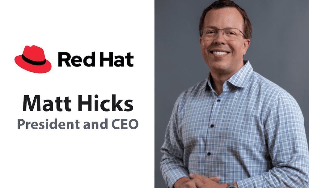 Red Hat tiene un nuevo CEO: Matt Hicks Red Hat tiene un nuevo CEO: Matt Hicks