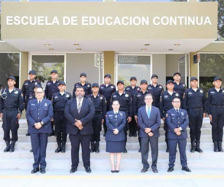 Gradúa UCS a 16 elementos de la Fuerza Penitenciaria