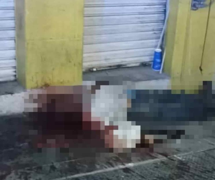 Asesinan a hombre, le dejan caer concreto en la cabeza Asesinan a hombre, le dejan caer concreto en la cabeza