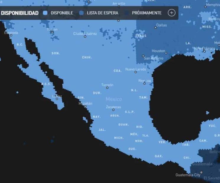 Starlink al fin se puede contratar en todo México