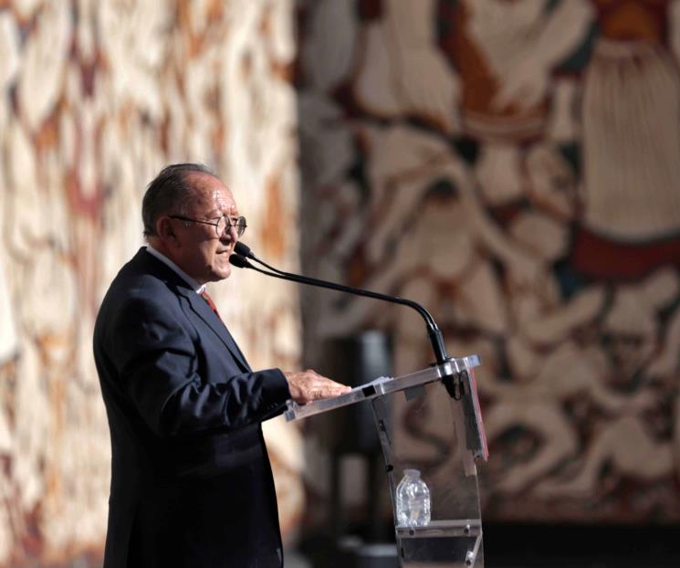 Inauguran conjunto muralístico en la Segob Inauguran conjunto muralístico en la Segob