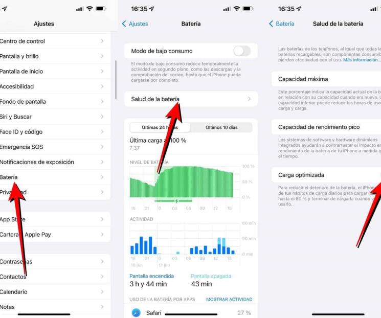Por qué el iPhone solo carga hasta el 80%?