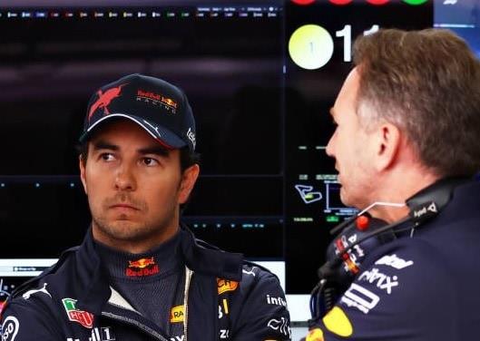 Fue suerte: Horner sobre P3 de Russell sobre Pérez