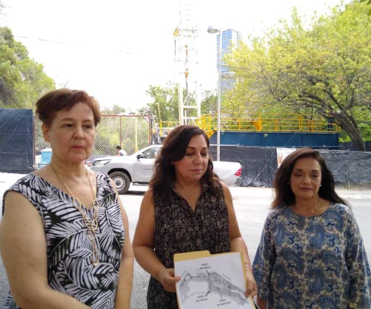Rechazan vecinas de Fuentes del Valle obras de pozo profundo