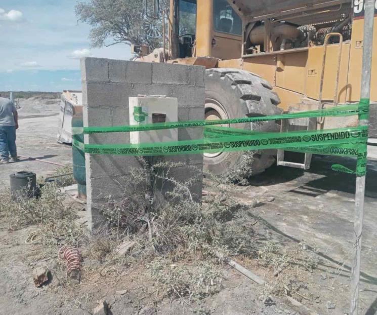 Suspenden pedreras por uso de aguas subterráneas Suspenden pedreras por uso de aguas subterráneas