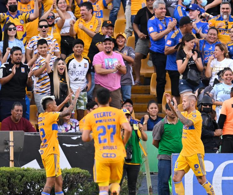 Tiene Tigres 5 triunfos al hilo por sexta vez en su historia