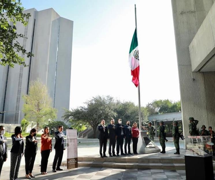 Conmemoran 198 aniversario del primer Congreso de NL