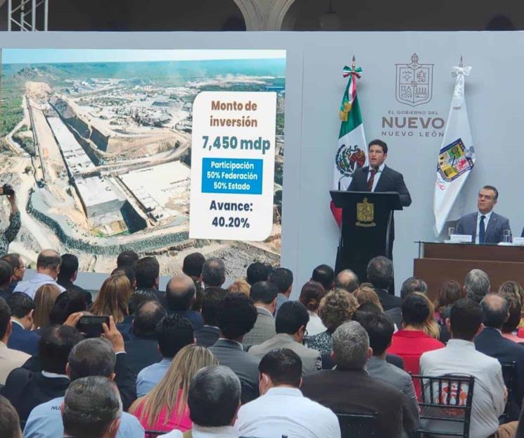 Concluirán Presa Libertad en un año