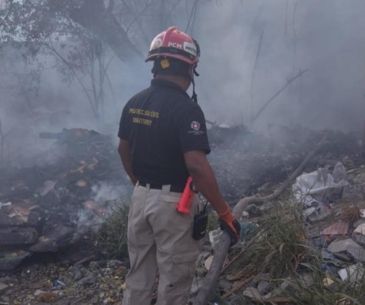 Se incendia casa abandonada por tercera vez