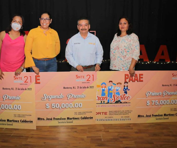 Realiza Sección 21 el primer gran sorteo