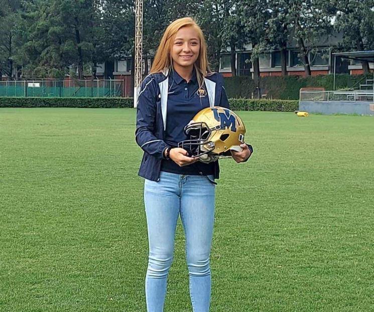 Será Andrea Martínez primera mujer en jugar en Onefa