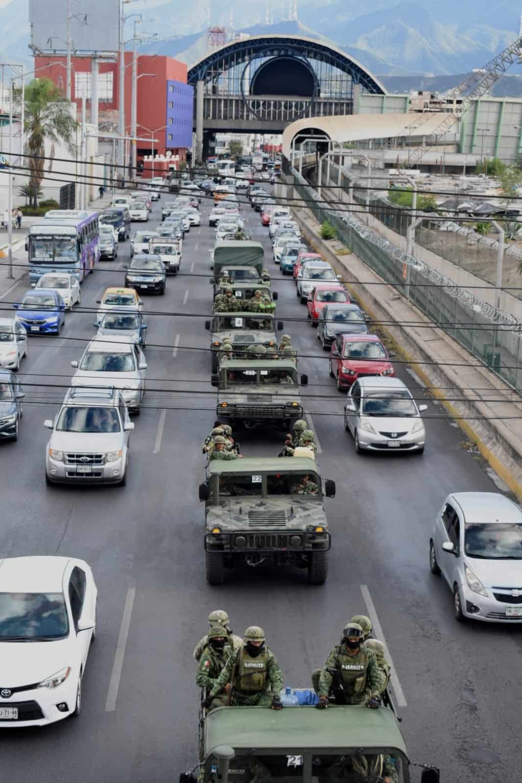 Con el arribo a la entidad de 500 militares en medio de la ola de inseguridad que se vive, las autoridades tratan de bajar el índice delictivo