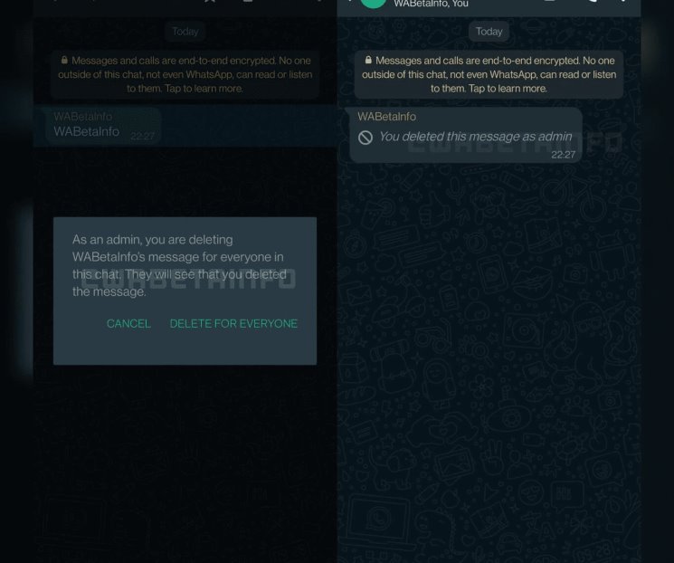 WhatsApp da más poder a los administradores de grupos
