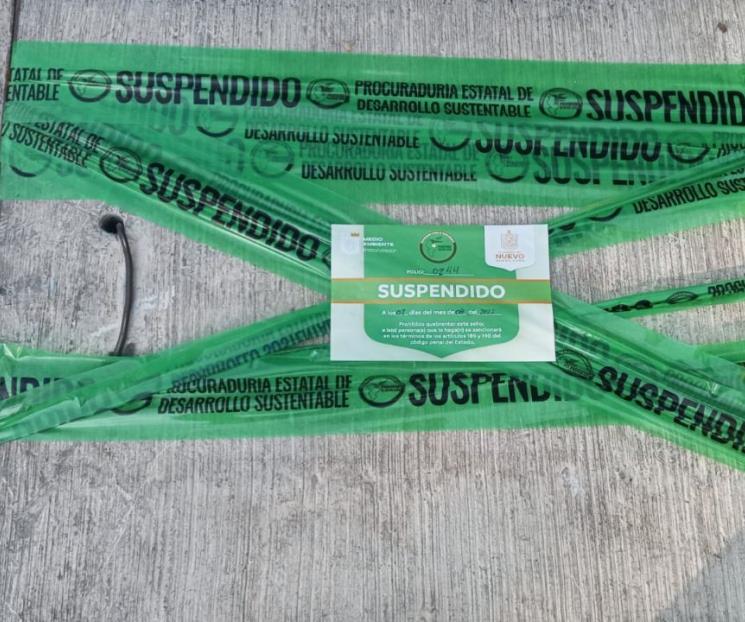 Suspenden extracción de agua subterránea a empresa