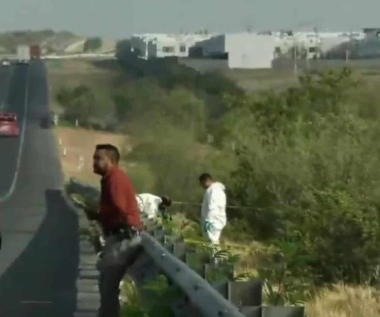 Hallan cuerpo de hombre maniatado