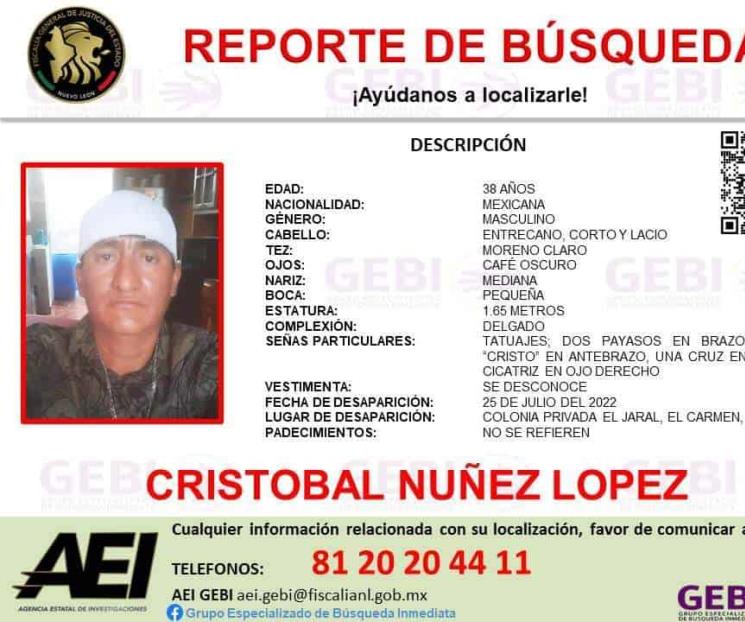Encuentran cuerpo en estado de descomposición en El Carmen