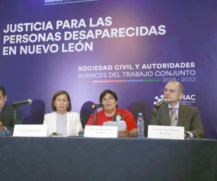 Registra NL 6 mil 225 desaparecidos y no localizados
