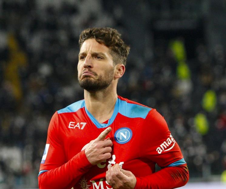 Se va Dries Mertens del Napoli