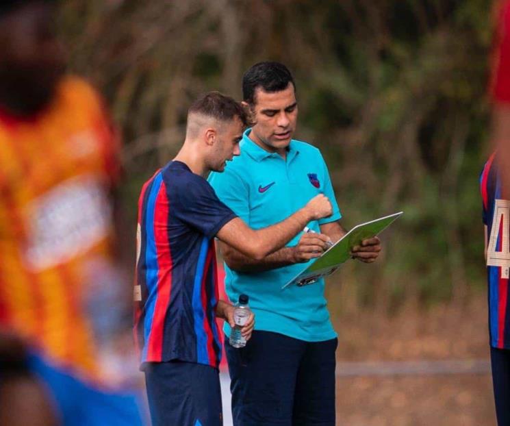 Debuta Rafa con victoria con Barça B