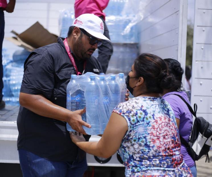 Fortalecen distribución de agua en pipas Fortalecen distribución de agua en pipas