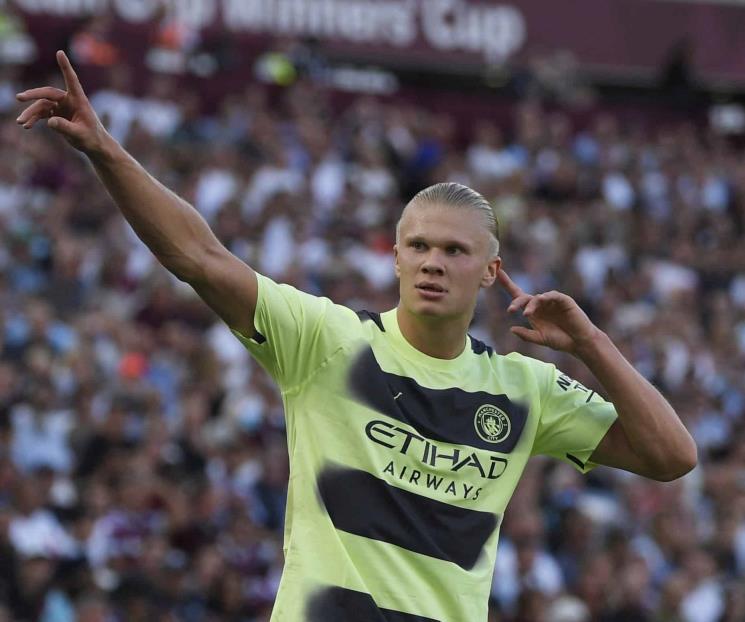 Se estrena Haaland como goleador en EPL en triunfo del City