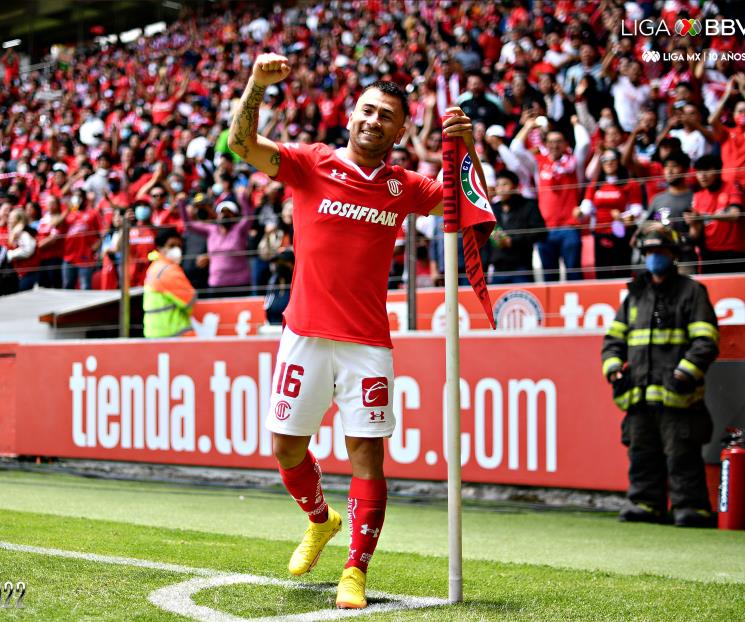 Vence Toluca a los Xolos y Diablos siguen con gran momento