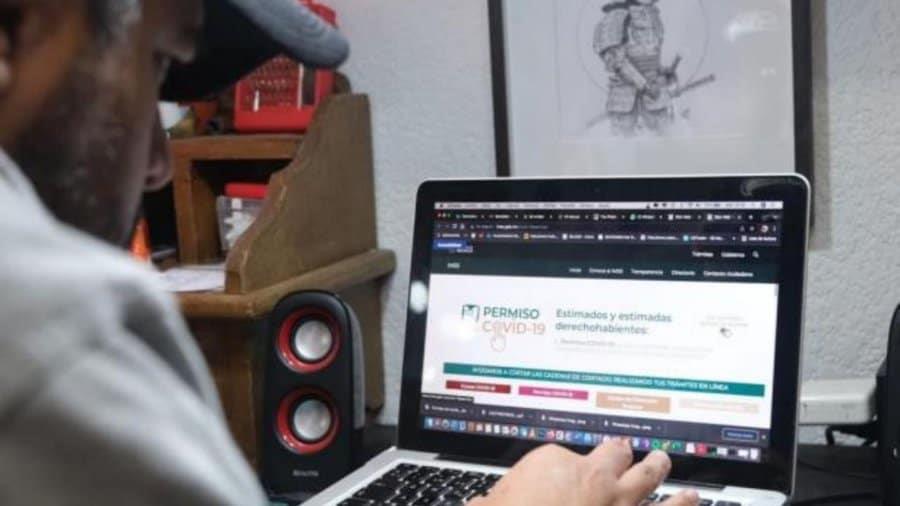 Suspende IMSS permiso en línea por Covid