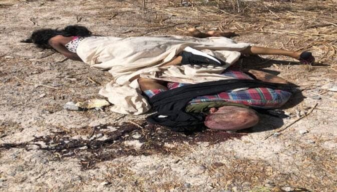 Los cadáveres de una pareja fueron localizados maniatados y con signos de violencia en un terreno baldío
