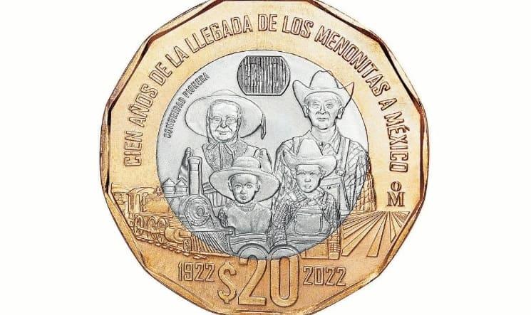 Ya circula nueva moneda de 20 pesos conmemorativa