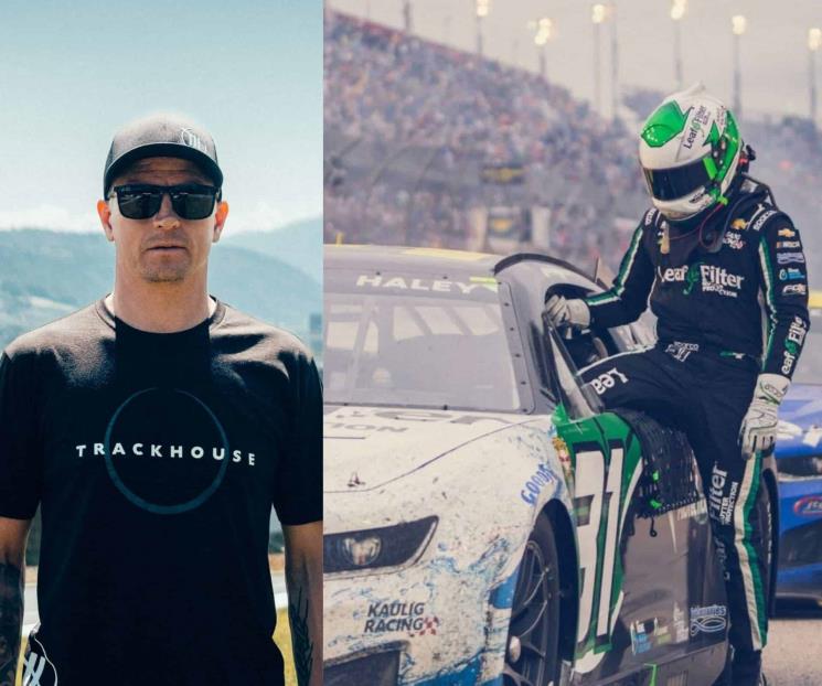 Se acerca carrera de Suárez con Kimi Raikkonen en Nascar