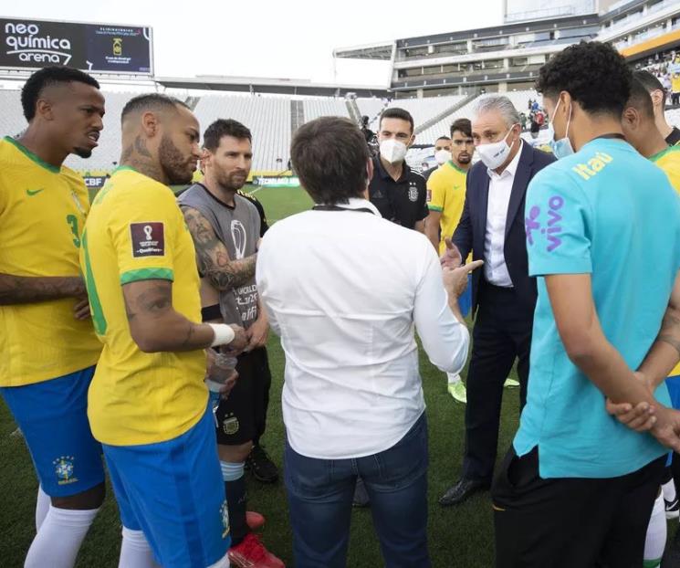 Se rehúsan Brasil y Argentina a jugar partido pendiente