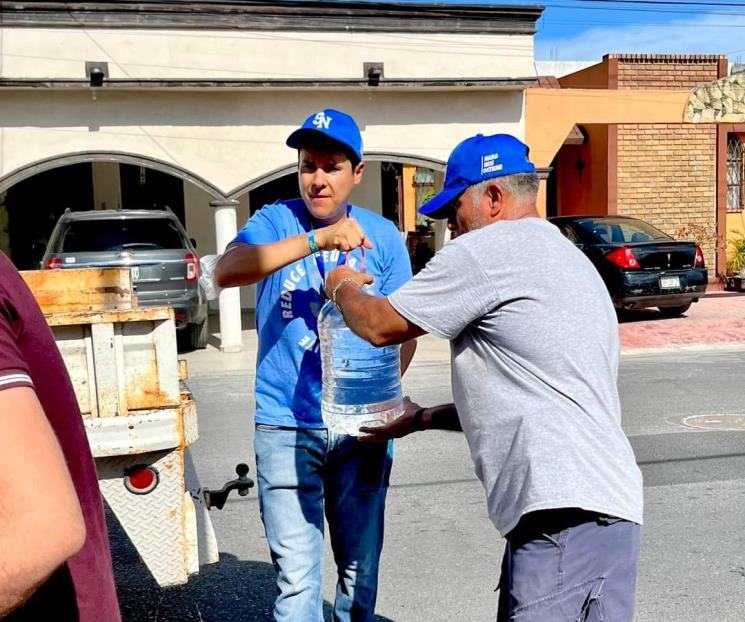 Lleva San Nicolás agua a más de 100 colonias