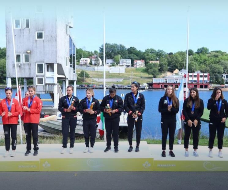 Logra México oro en Canotaje en Panamericano