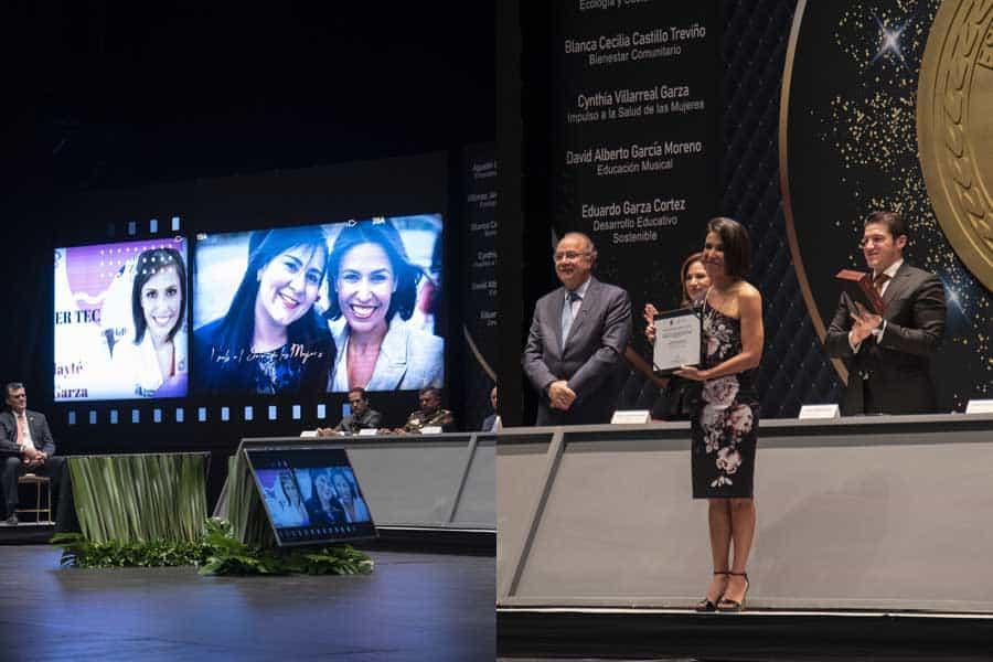 Profesora de TecSalud recibe medalla al mérito cívico Profesora de TecSalud recibe medalla al mérito cívico