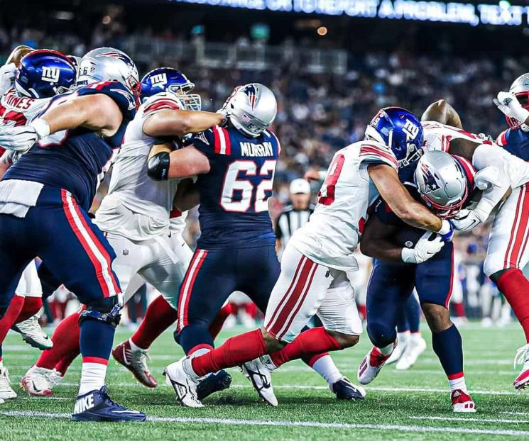 Triunfan Gigantes y Baltimore en  pretemporada NFL