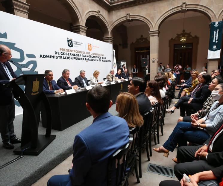 Presentan lineamientos de paraestatales