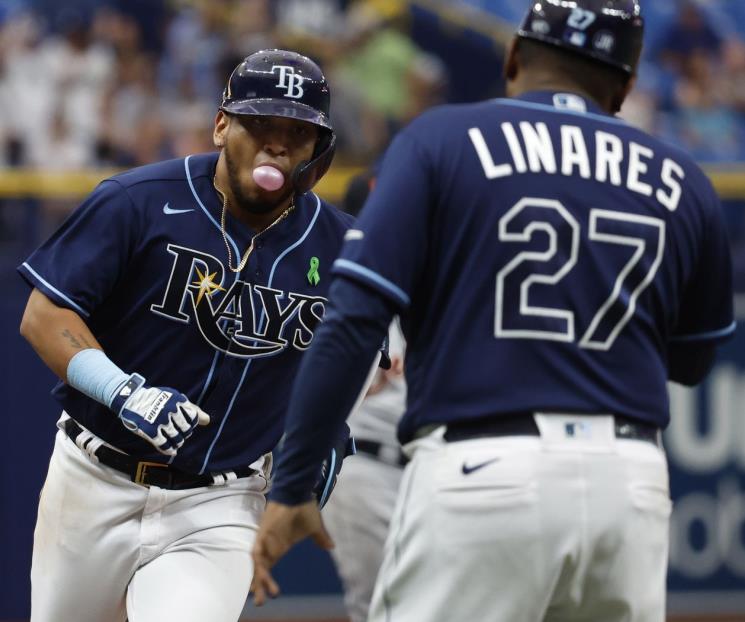 Aporta Paredes en victoria de los Rays
