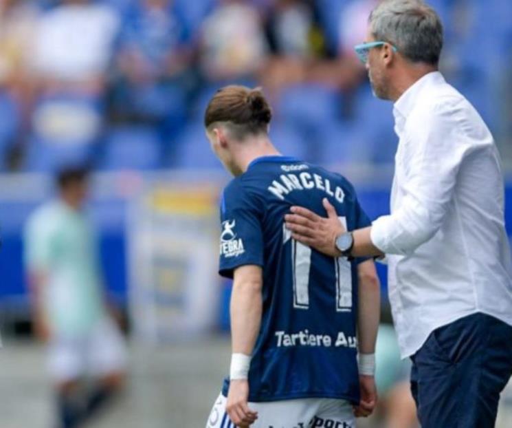 Marcelo Flores ya debutó con el Real Oviedo en España