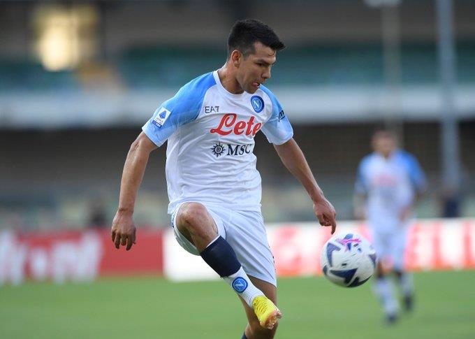 Golea Napoli al Hellas Verona