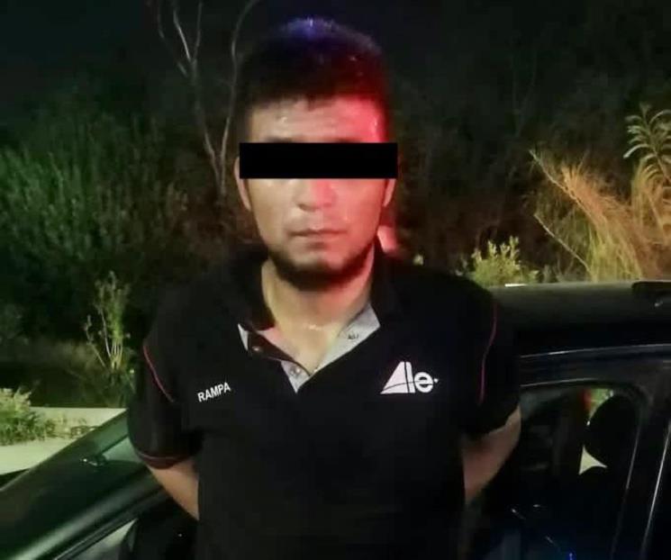 Lo sorprenden con armas de fuego