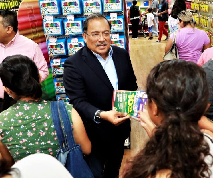 Lanza Escobedo la “Cuponera del Ahorro Escolar”