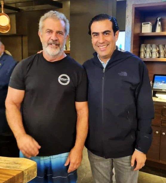 Sorprende visita de Mel Gibson en Guadalajara Sorprende visita de Mel Gibson en Guadalajara