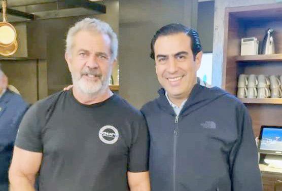 Sorprende visita de Mel Gibson en Guadalajara