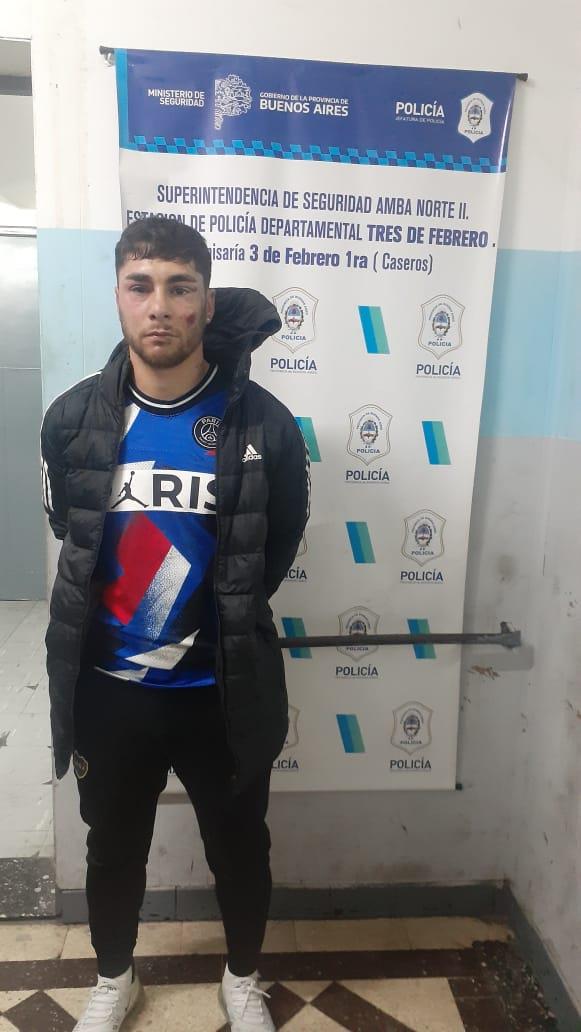 Ex jugador es detenido por robo