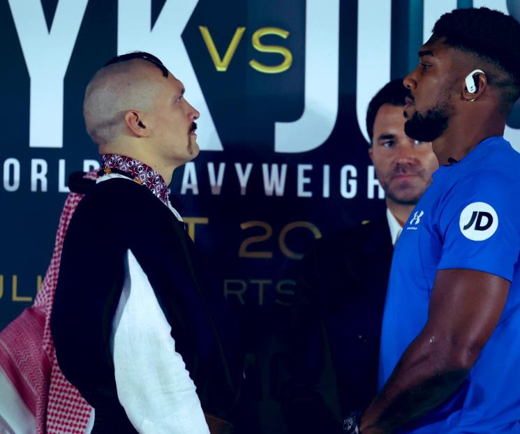 Todo listo para la pelea Usyk vs Joshua 2