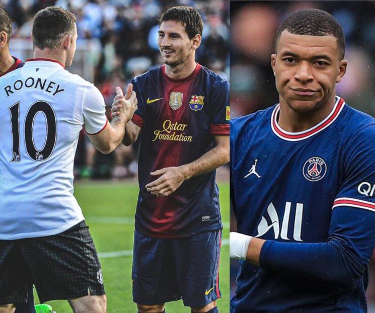 Crítica Rooney a Mbappé por grosería a Messi
