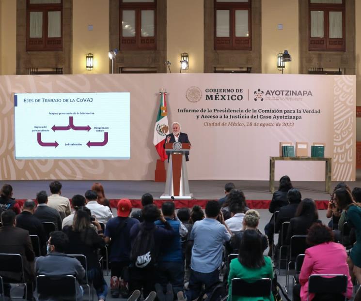 Muertas 26 personas claves en caso Ayotzinapa: Encinas